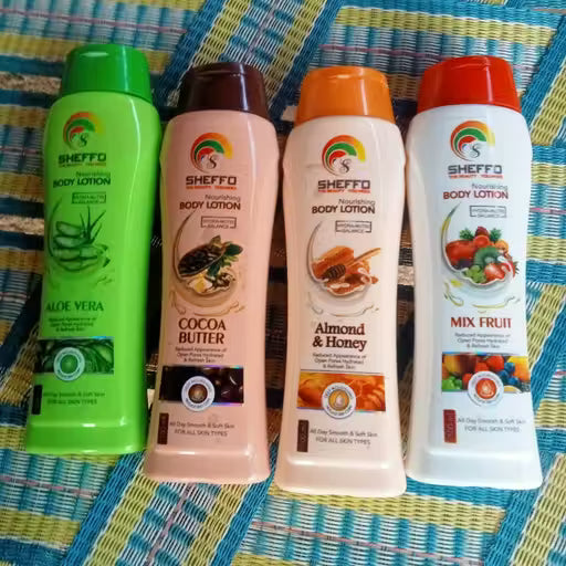 Moisturiser Nourishing Body Lotion Pack of 4 | Almond | For All Skin Types