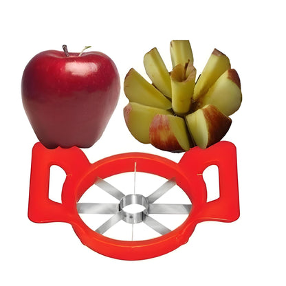 🥕 5-in-1 Kitchen Combo Set | Manual Hand Chopper, Apple Cutter, 3-in-1 Peeler, Vegetable Cutter & Power-Free Hand Blender (Multicolour, Pack of 5)