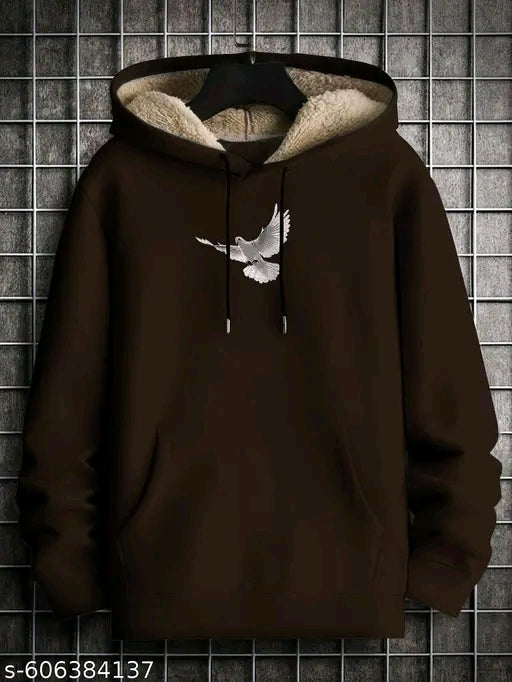 Premium Fur Inside Hoodie for Men | Warm & Stylish Winter Sweatshirt | Oversized Winter Wear ❄️🔥