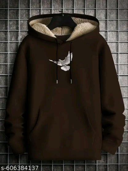 Premium Fur Inside Hoodie for Men | Warm & Stylish Winter Sweatshirt | Oversized Winter Wear ❄️🔥