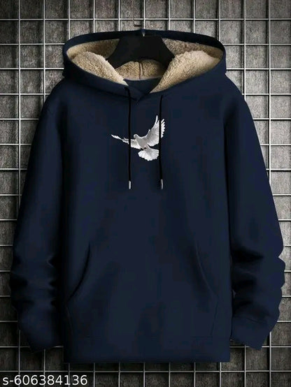 Premium Fur Inside Hoodie for Men | Warm & Stylish Winter Sweatshirt | Oversized Winter Wear ❄️🔥