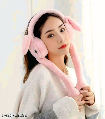 Premium Winter Soft Earmuff Combo (Pack of 2) – Rashmika Inspired Warm & Stylish Look ❄️💖