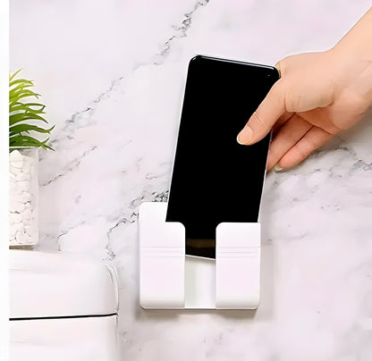 2-in-1 Mobile Adhesive Wall Holder – Strong Grip, No-Drill Phone Stand for Home & Office (Pack of 2)