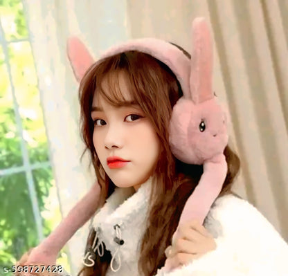 Premium Winter Soft Earmuff Combo (Pack of 2) – Rashmika Inspired Warm & Stylish Look ❄️💖