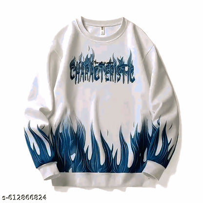 Trendy Printed Hoodies & Round Neck Sweatshirts for Men | Winter Style with Comfort ❄️🔥