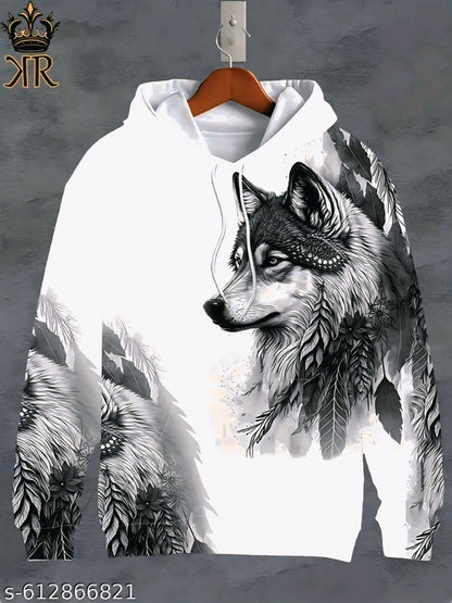 Trendy Printed Hoodies & Round Neck Sweatshirts for Men | Winter Style with Comfort ❄️🔥