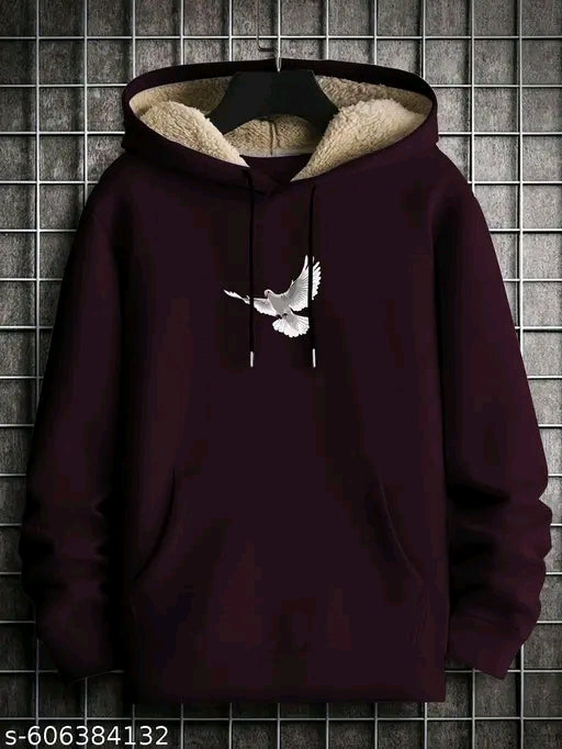 Premium Fur Inside Hoodie for Men | Warm & Stylish Winter Sweatshirt | Oversized Winter Wear ❄️🔥