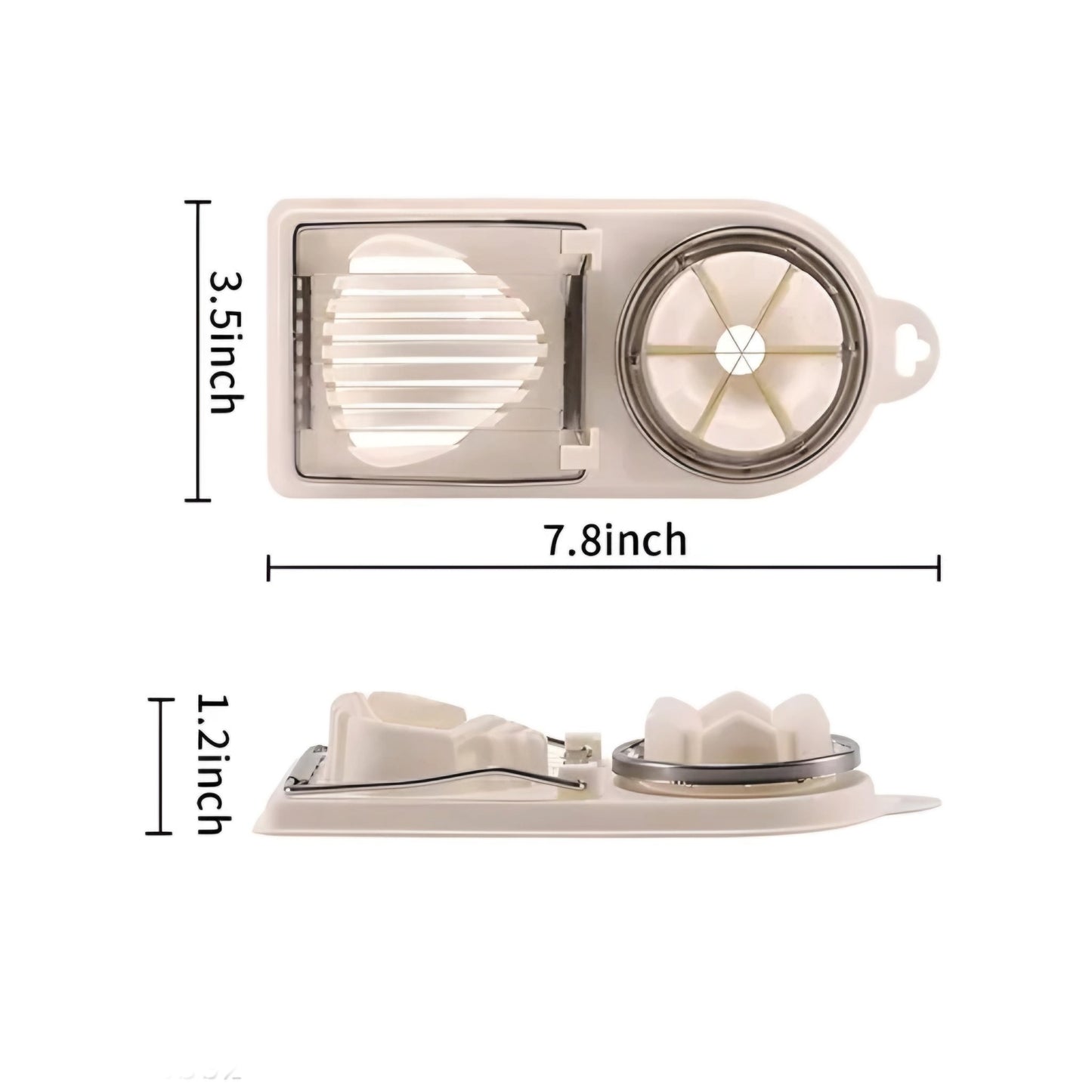 Egg Slicer with Stainless Steel Wires – Perfect Kitchen Tool for Effortless Cutting