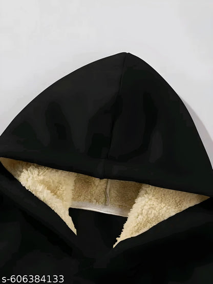 Premium Fur Inside Hoodie for Men | Warm & Stylish Winter Sweatshirt | Oversized Winter Wear ❄️🔥