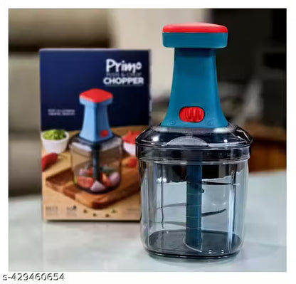 Premium 6-Blade Handheld Food Chopper (1000ml) – Quick & Powerful Cutter for Fruits & Veggies